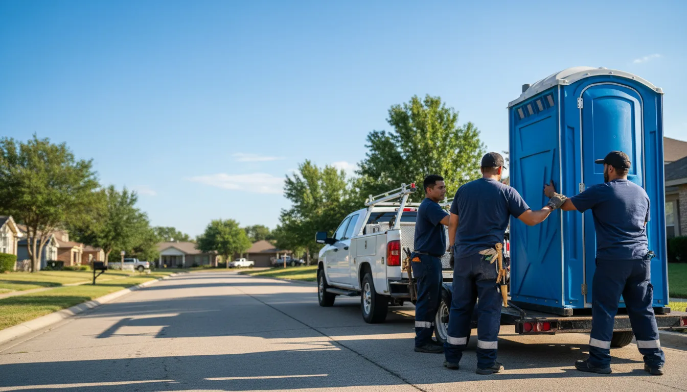Portable Toilet Rental in Lawn, TX near me